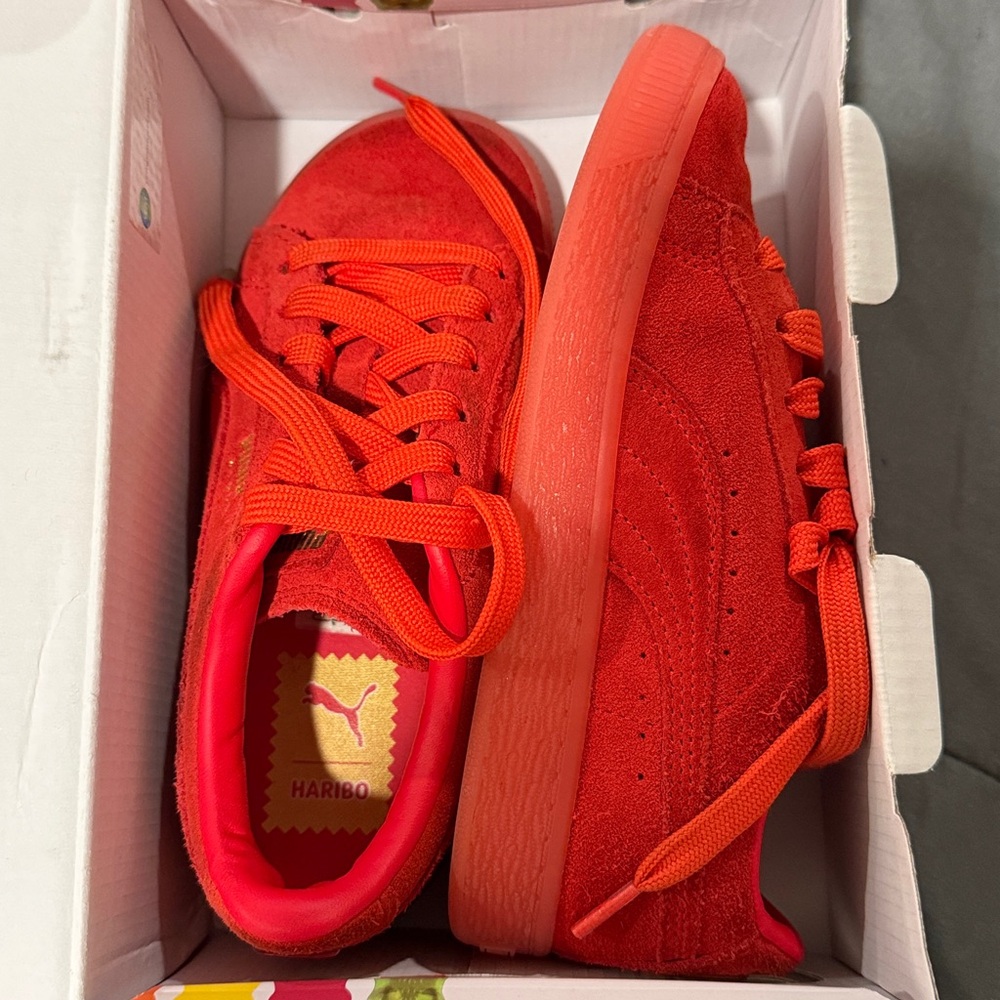 Puma Haribo Gummy Bear Box with Vibrant Colors